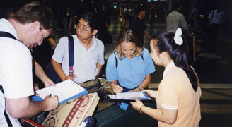 spotting laowai before they go home